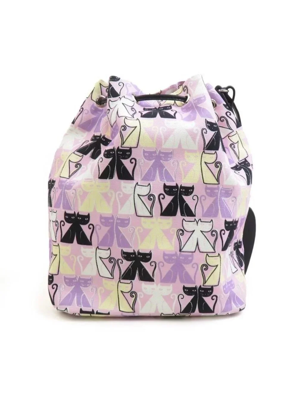 Miu Miu Drawstring Pouch Canapa Cats